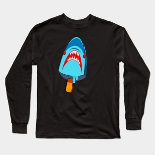 Ice Scream Shark Long Sleeve T-Shirt